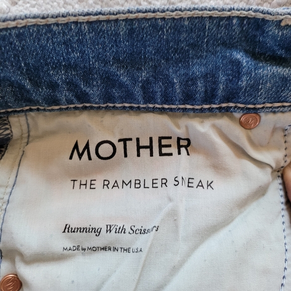 MOTHER Jean's Emboidered Patches Size 27 - Picture 12 of 12